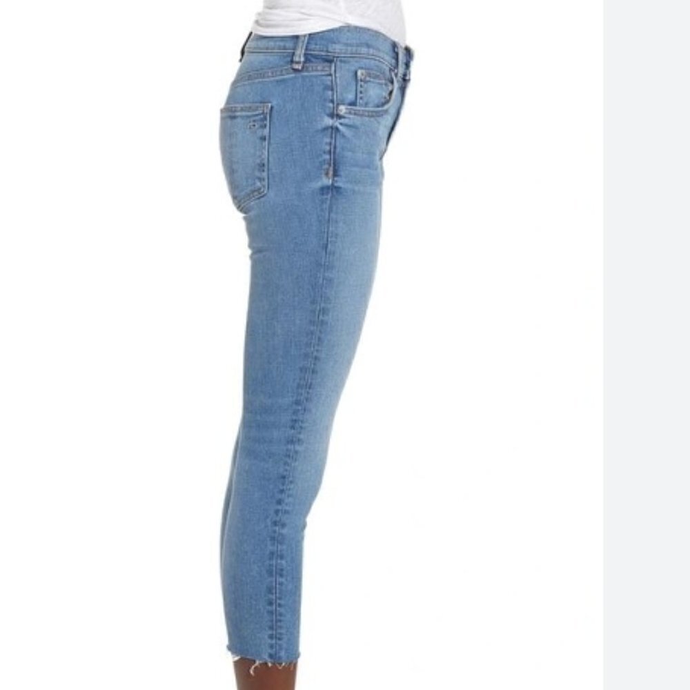 Rag & Bone Women's Blue Crop Skinny Jeans Size 24